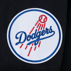 MLB LOS ANGELES DODGERS WINGSPAN CHANDAIL À COL ROND EN MOLLETON À ÉPAULES TOMBANTES V2 POUR HOMME (NOIR)
