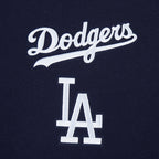 MLB LOS ANGELES DODGERS WINGSPAN MEN'S DROP SHOULDER FLC CREWNECK V2 (MIDNIGHT NAVY)