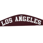 MLB LOS ANGELES DODGERS WINGSPAN CHANDAIL À COL ROND EN MOLLETON À ÉPAULES TOMBANTES V2 POUR HOMME (LIE-DE-VIN)