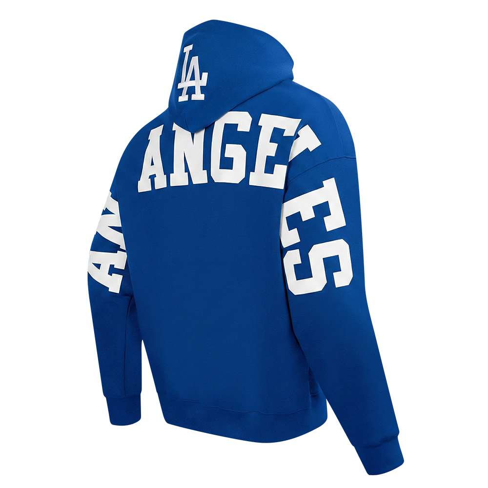 MLB LOS ANGELES DODGERS WINGSPAN MEN'S PULLOVER HOODIE (DODGER BLUE)