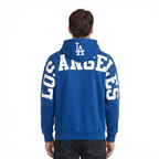 MLB LOS ANGELES DODGERS WINGSPAN MEN'S PULLOVER HOODIE (DODGER BLUE)