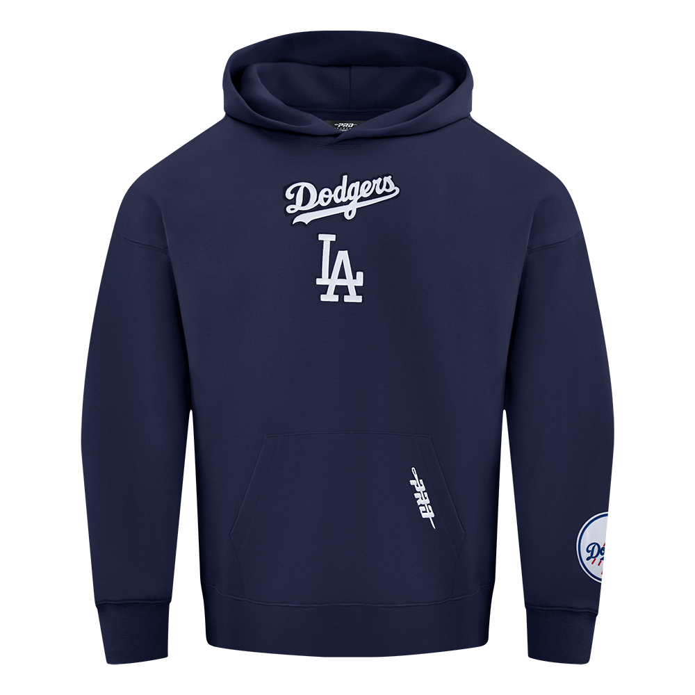 MLB LOS ANGELES DODGERS WINGSPAN CHANDAIL À CAPUCHON POUR HOMME (MARINE MINUIT)