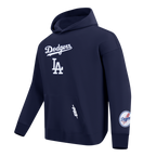 MLB LOS ANGELES DODGERS WINGSPAN CHANDAIL À CAPUCHON POUR HOMME (MARINE MINUIT)