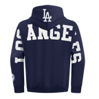 MLB LOS ANGELES DODGERS WINGSPAN CHANDAIL À CAPUCHON POUR HOMME (MARINE MINUIT)