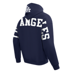 MLB LOS ANGELES DODGERS WINGSPAN CHANDAIL À CAPUCHON POUR HOMME (MARINE MINUIT)