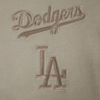 MLB LOS ANGELES DODGERS WINGSPAN MEN'S PULLOVER HOODIE (TAUPE)