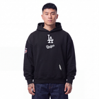 MLB LOS ANGELES DODGERS PLAYBACK MEN'S SWEATSHIRT (BLACK)