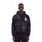 MLB LOS ANGELES DODGERS PRO PREMIUM MEN'S SWEATSHIRT (BLACK)