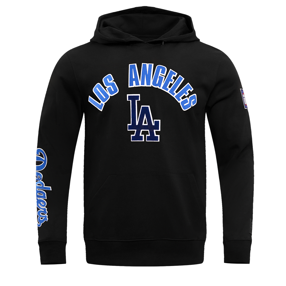 MLB LOS ANGELES DODGERS CLASSIC CHANDAIL À CAPUCHON POUR HOMME (NOIR)