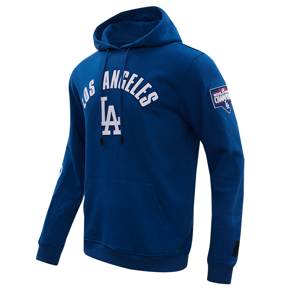 MLB LOS ANGELES DODGERS CLASSIC MEN'S PULLOVER HOODIE (DOGERS BLUE)