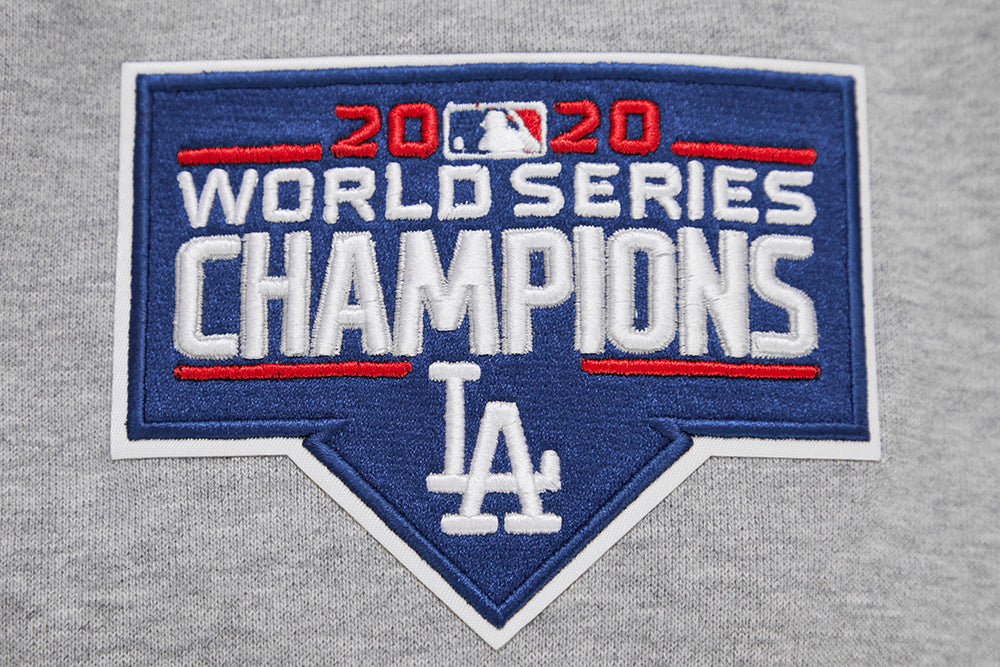 MLB LOS ANGELES DODGERS CLASSIC MEN'S CREWNECK (HEATHER GREY)