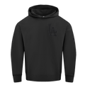 MLB LOS ANGELES DODGERS NEUTRAL CHANDAIL À CAPUCHON À ÉPAULES TOMBANTES POUR HOMME (NOIR)