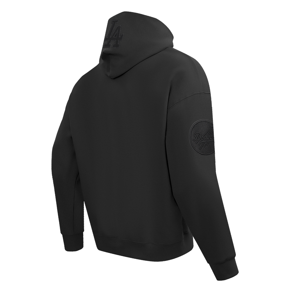 MLB LOS ANGELES DODGERS NEUTRAL CHANDAIL À CAPUCHON À ÉPAULES TOMBANTES POUR HOMME (NOIR)