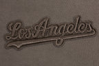 MLB LOS ANGELES DODGERS NEUTRAL DROP SHOULDER MEN'S PULLOVER HOODIE (DARK TAUPE)