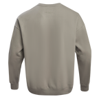 MLB LOS ANGELES DODGERS NEUTRAL CHANDAIL À COL ROND EN MOLLETON À ÉPAULES TOMBANTES POUR HOMME (TAUPE)