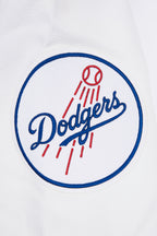 MLB LOS ANGELES DODGERS SCRIPT TAIL MEN'S VARSITY JACKET (DODGER BLUE/WHITE)