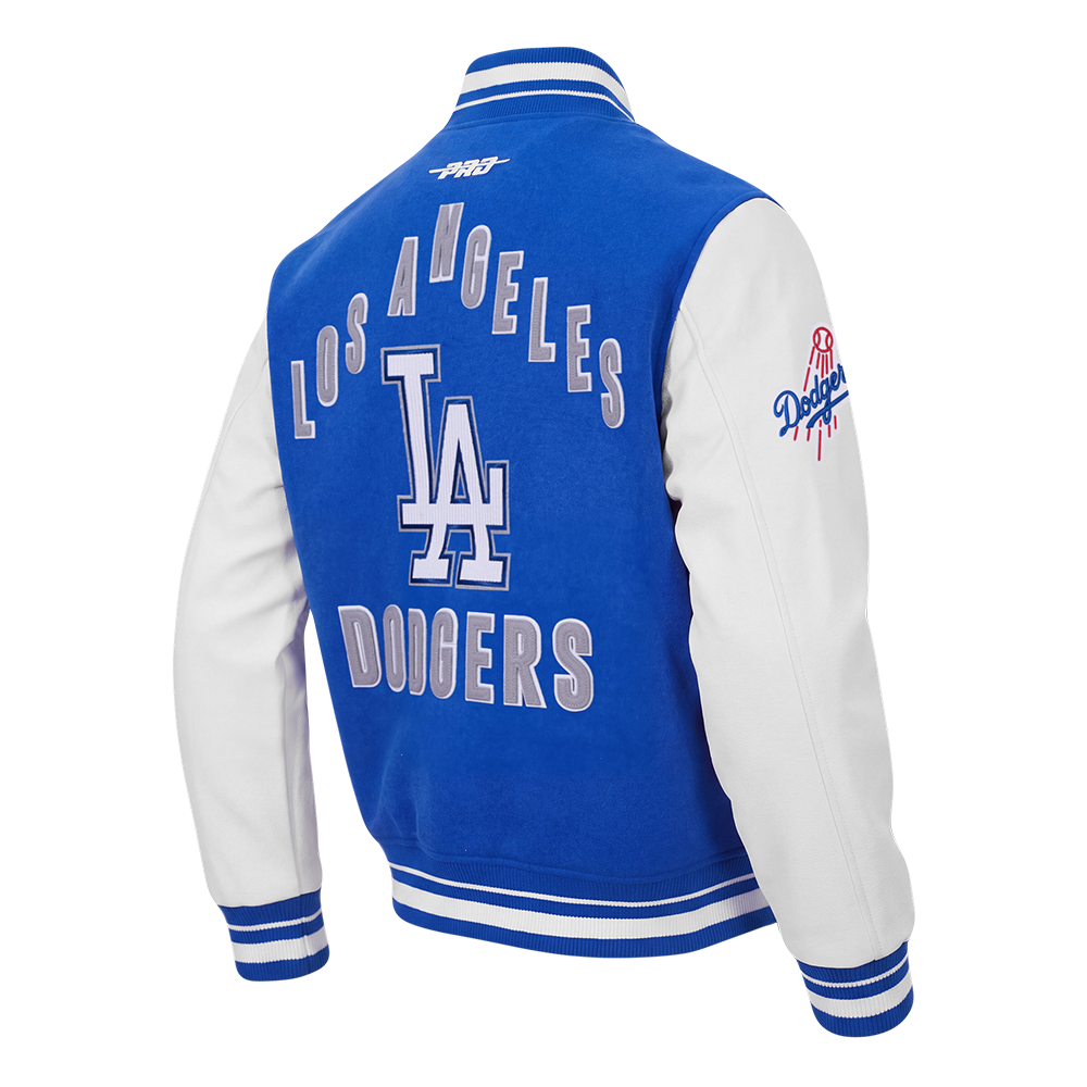 MLB LOS ANGELES DODGERS ON TOP MEN'S COAT (ROYAL BLUE/WHITE)