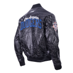 MLB LOS ANGELES DODGERS PRO PREMIUM MEN'S COAT (BLACK)