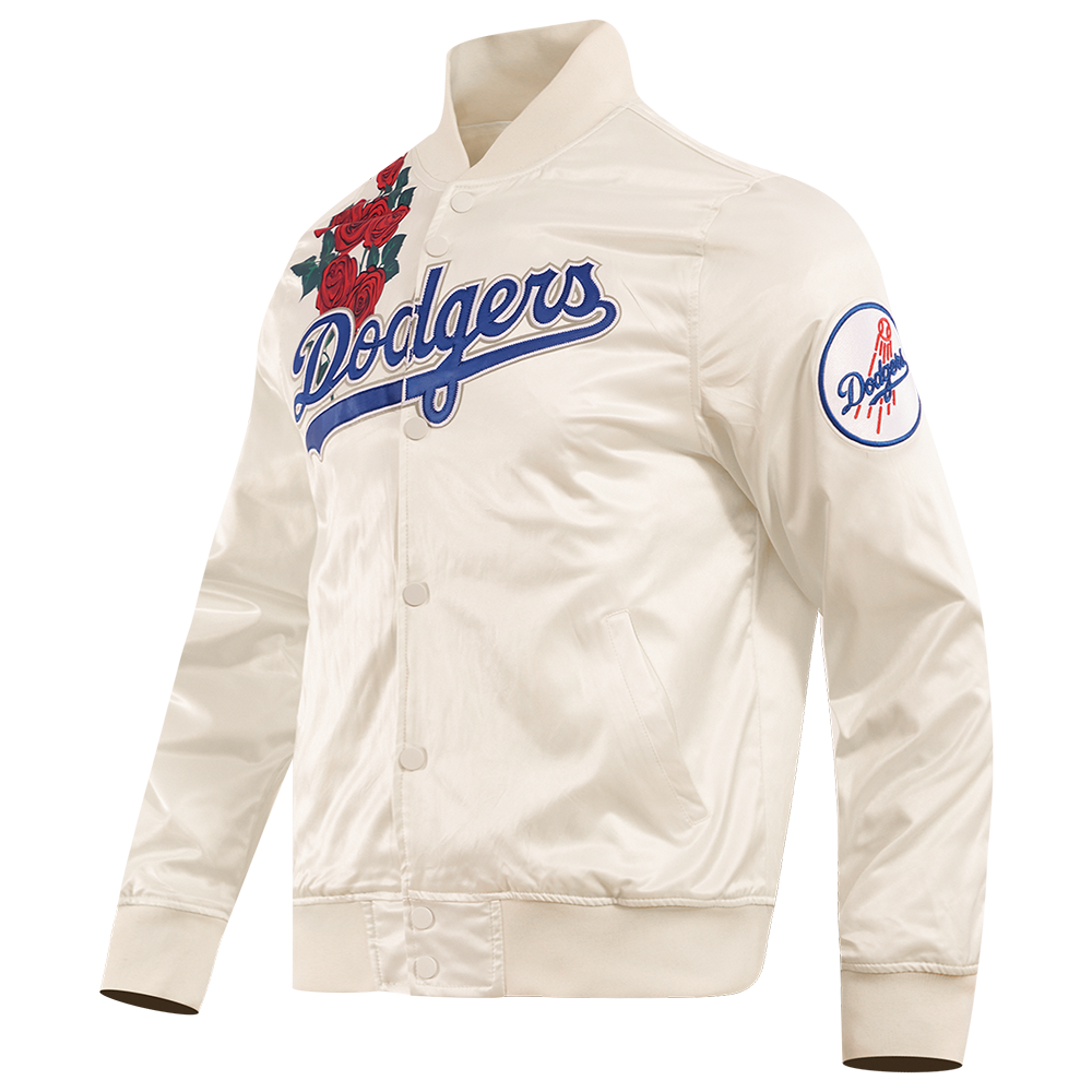MLB LOS ANGELES DODGERS ROSES MEN'S TRACK JACKET (EGGSHELL / MULTI)