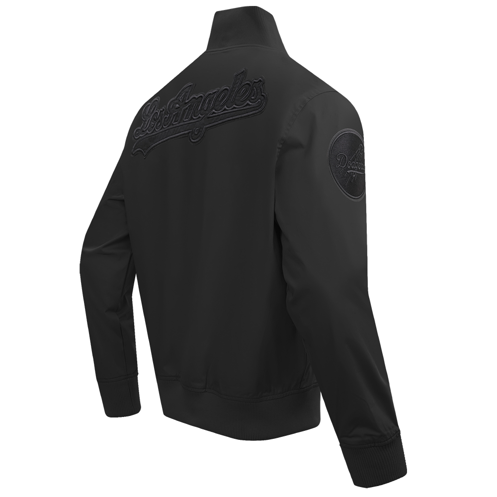 MLB LOS ANGELES DODGERS NEUTRAL BLOUSON EN SERGÉ POUR HOMME (NOIR)