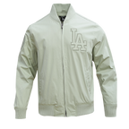 MLB LOS ANGELES DODGERS NEUTRAL MEN'S  TWILL JACKET (MOSS)