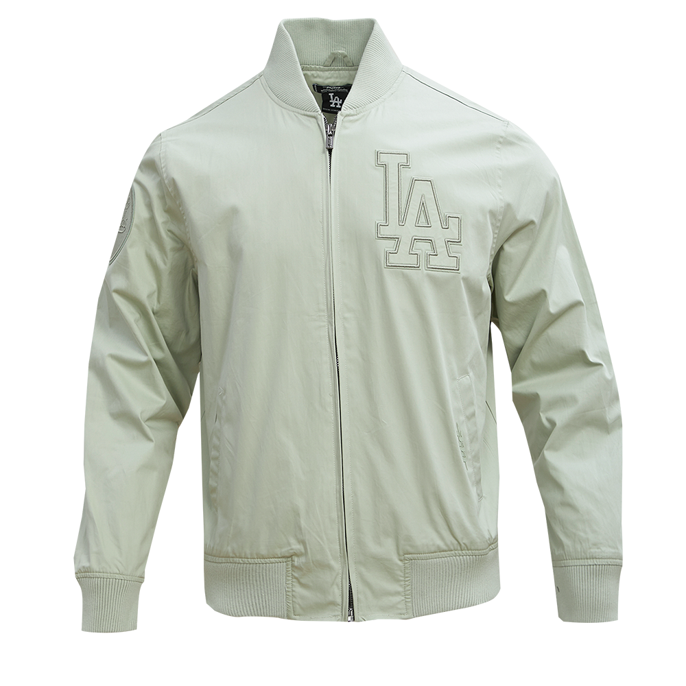 MLB LOS ANGELES DODGERS NEUTRAL MEN'S  TWILL JACKET (MOSS)