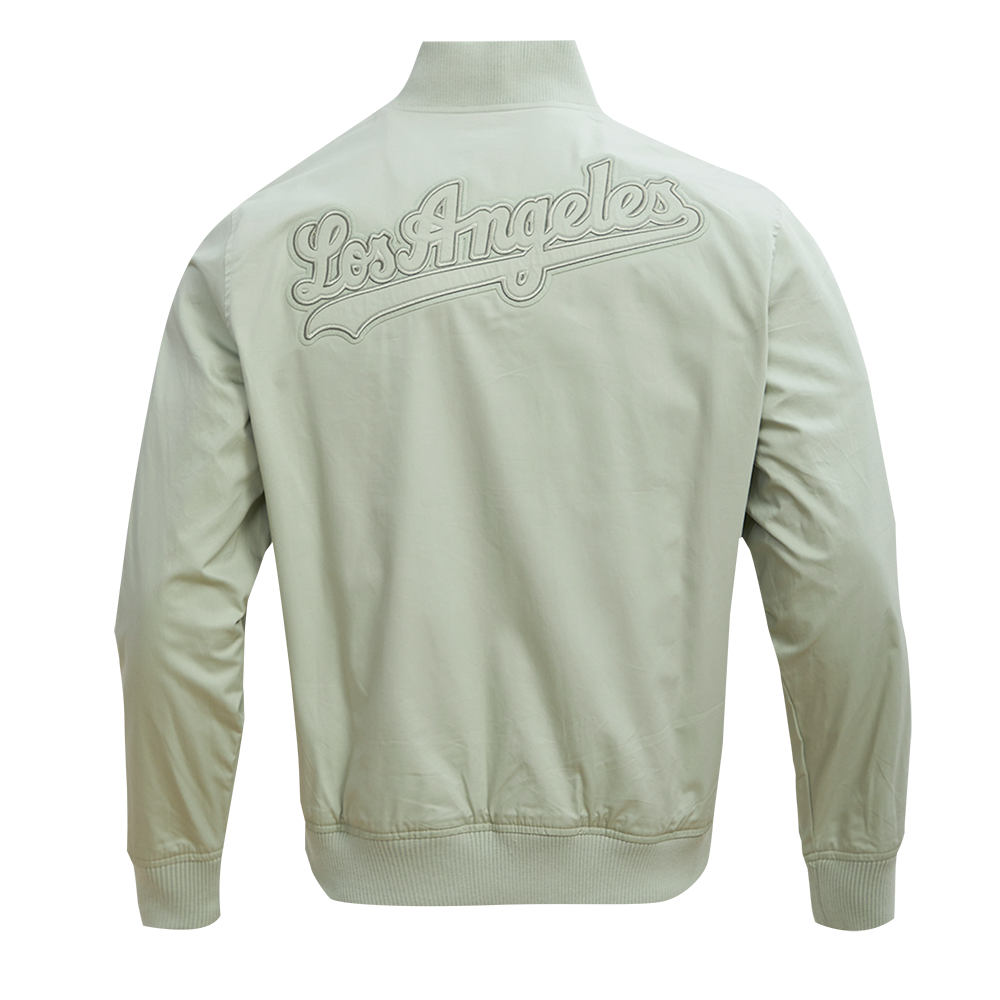 MLB LOS ANGELES DODGERS NEUTRAL MEN'S  TWILL JACKET (MOSS)