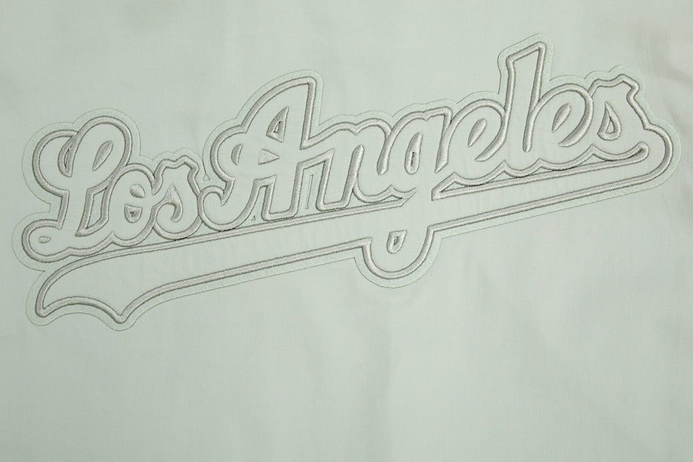 MLB LOS ANGELES DODGERS NEUTRAL MEN'S  TWILL JACKET (MOSS)