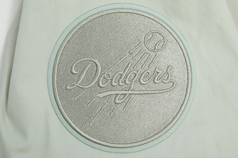 MLB LOS ANGELES DODGERS NEUTRAL MEN'S  TWILL JACKET (MOSS)