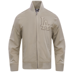 MLB LOS ANGELES DODGERS NEUTRAL BLOUSON EN SERGÉ POUR HOMME (TAUPE)