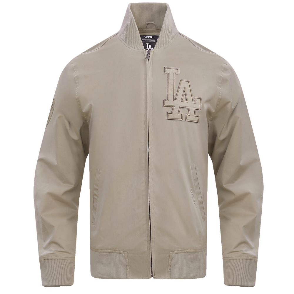 MLB LOS ANGELES DODGERS NEUTRAL BLOUSON EN SERGÉ POUR HOMME (TAUPE)