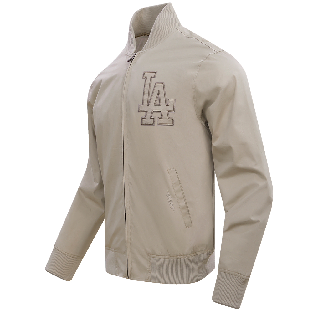 MLB LOS ANGELES DODGERS NEUTRAL BLOUSON EN SERGÉ POUR HOMME (TAUPE)