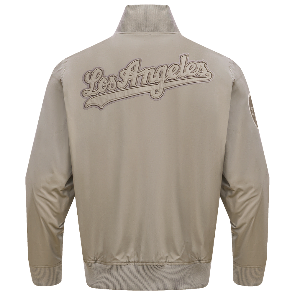 MLB LOS ANGELES DODGERS NEUTRAL BLOUSON EN SERGÉ POUR HOMME (TAUPE)