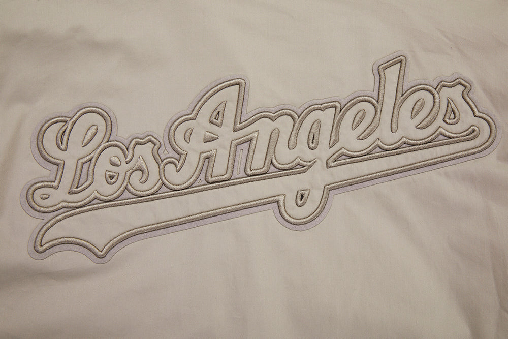 MLB LOS ANGELES DODGERS NEUTRAL BLOUSON EN SERGÉ POUR HOMME (TAUPE)