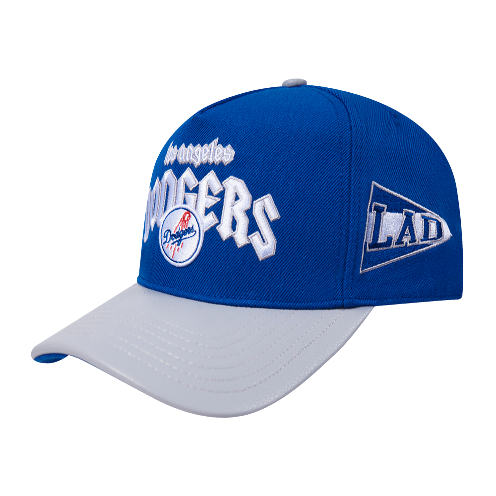 MLB LOS ANGELES DODGERS CITY TOUR CURVED VISOR STRAPBACK (DODGER BLUE/GRAY)