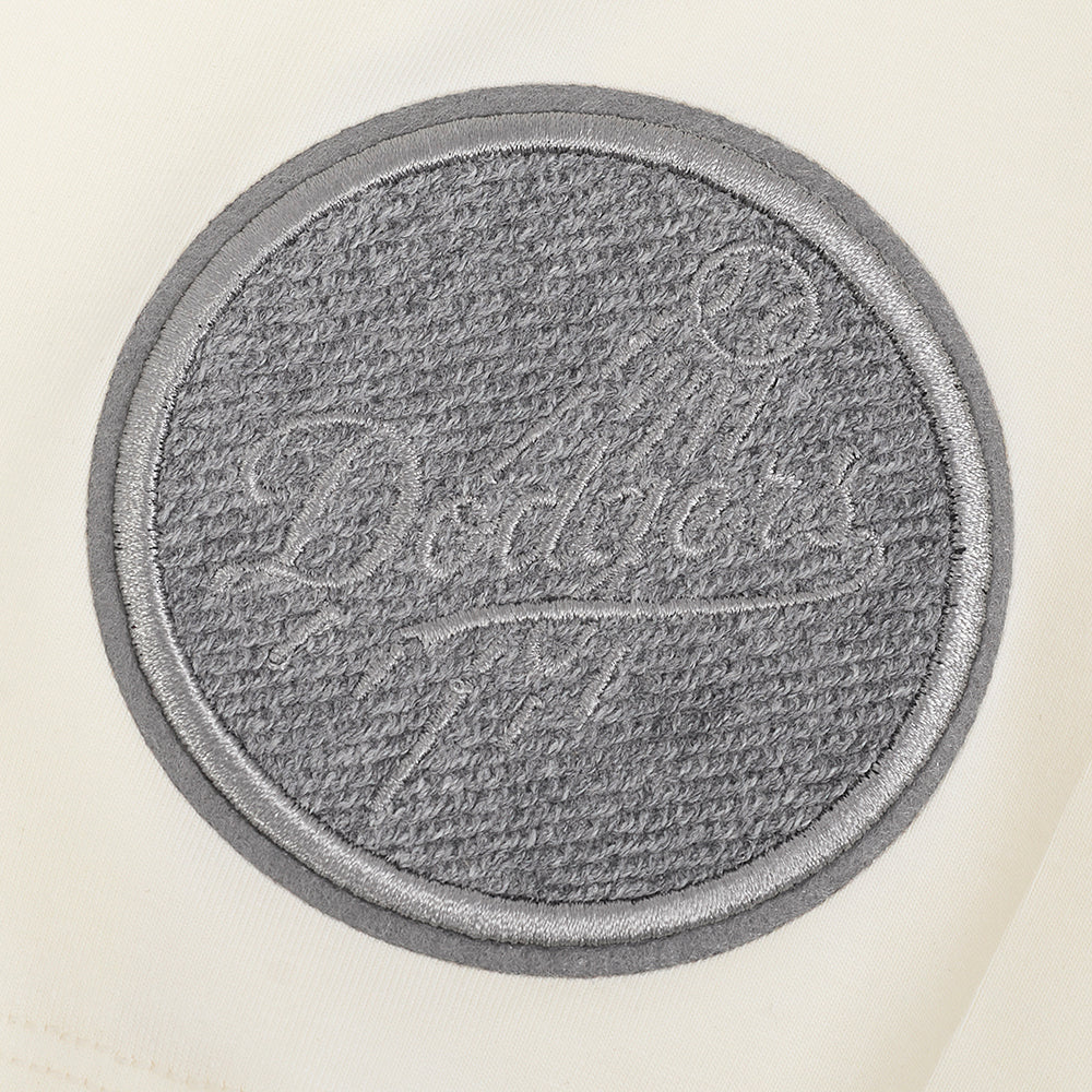 MLB LOS ANGELES DODGERS REVERSE FRENCH TERRY HAUT EN JERSEY SIMPLE À COUPE CARRÉE POUR FEMME (COQUILLE D'ŒUF)
