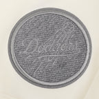 MLB LOS ANGELES DODGERS REVERSE FRENCH TERRY HAUT EN JERSEY SIMPLE À COUPE CARRÉE POUR FEMME (COQUILLE D'ŒUF)