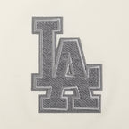 MLB LOS ANGELES DODGERS REVERSE FRENCH TERRY HAUT EN JERSEY SIMPLE À COUPE CARRÉE POUR FEMME (COQUILLE D'ŒUF)