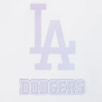 MLB LOS ANGELES DODGERS HOLOGRAM HAUT EN JERSEY SIMPLE À COUPE CARRÉE POUR FEMME (BLANC)