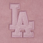 MLB LOS ANGELES DODGERS WASHED CLASSIC WOMEN'S ENZYME WASH BOXY TEE (WASHED MAUVE)