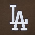 MLB LOS ANGELES DODGERS WINGSPAN WOMEN'S SJ BOXY TEE (BROWN)
