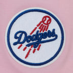 MLB LOS ANGELES DODGERS CLASSIC CHENILLE WOMEN'S SJ BOXY TOP (PINK)