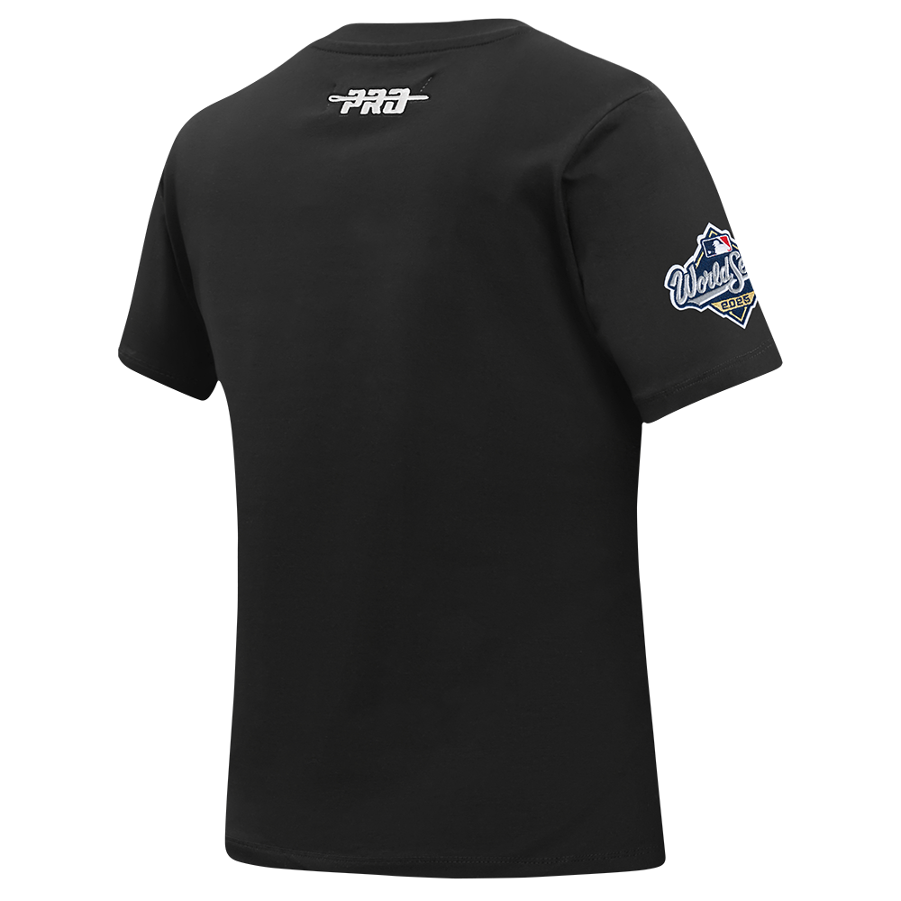 MLB LOS ANGELES DODGERS MLB WORLD SERIES 2025 WOMEN'S SJ SLIM FIT TOP (BLACK)