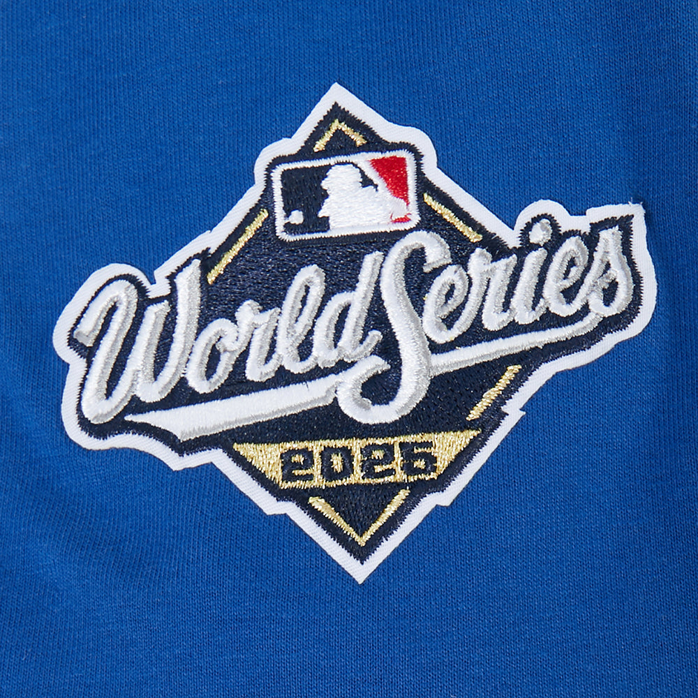 MLB LOS ANGELES DODGERS MLB WORLD SERIES 2025 HAUT EN JERSEY SIMPLE À COUPE AJUSTÉE POUR FEMME (BLEU DODGER)