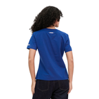 MLB LOS ANGELES DODGERS MLB WORLD SERIES 2025 HAUT EN JERSEY SIMPLE À COUPE AJUSTÉE POUR FEMME (BLEU DODGER)