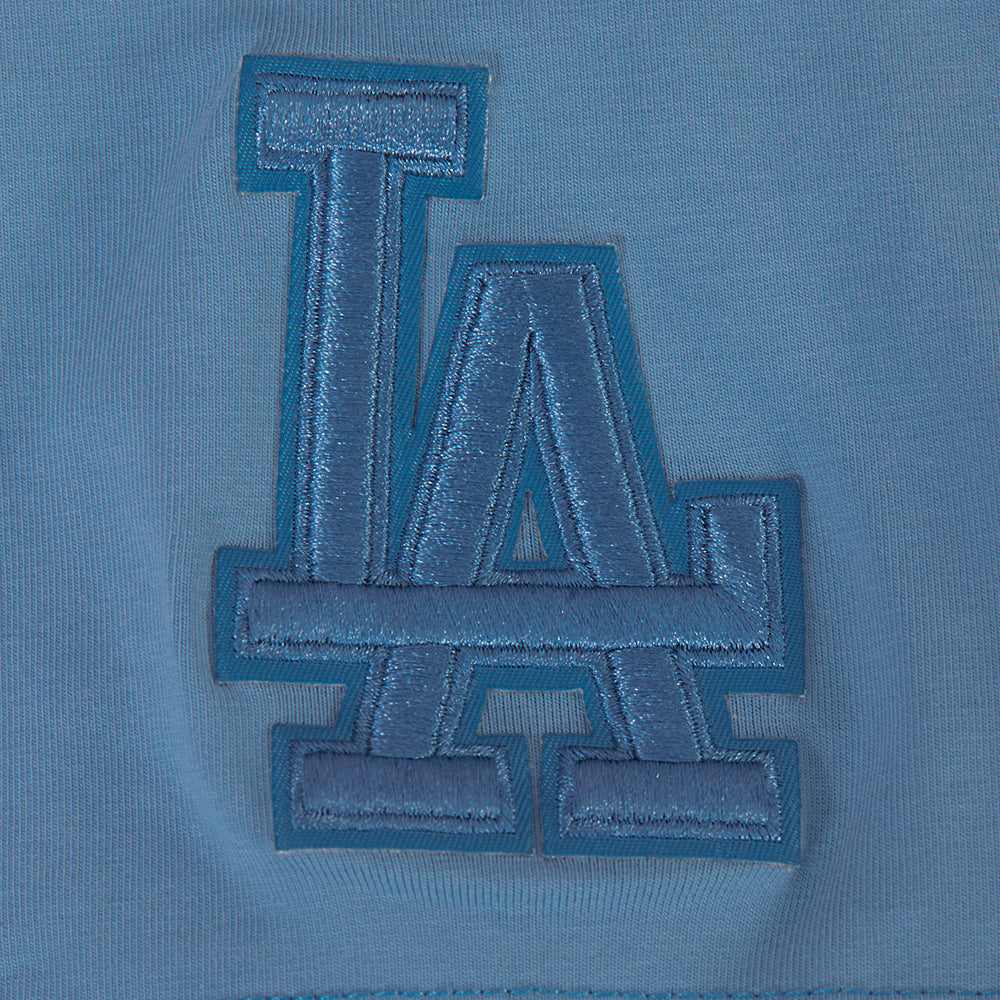 MLB LOS ANGELES DODGERS NEUTRAL SINGLE JERSEY BOXY TEE (STEEL BLUE)