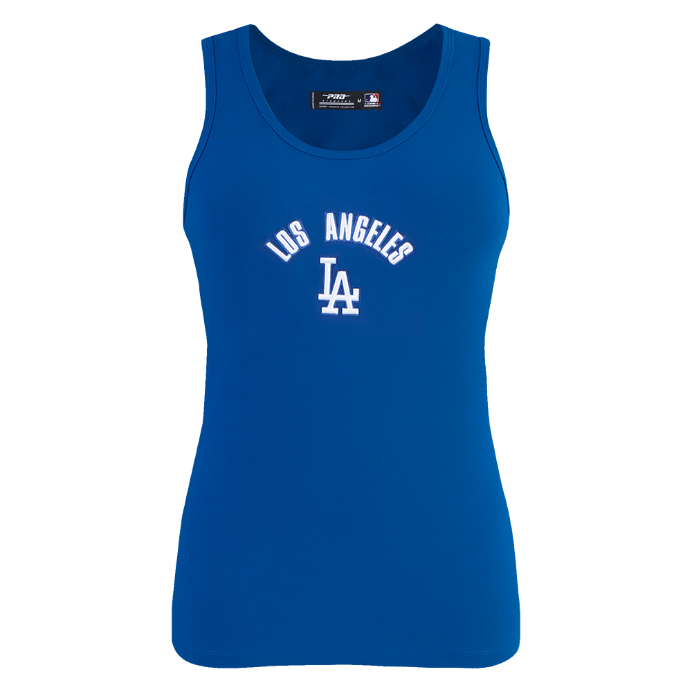 MLB LOS ANGELES DODGERS CLASSIC WOMEN'S RELAXED FIT RACERBACK (DODGER BLUE)