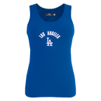 MLB LOS ANGELES DODGERS CLASSIC WOMEN'S RELAXED FIT RACERBACK (DODGER BLUE)