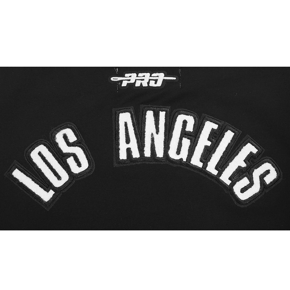 MLB LOS ANGELES DODGERS CLASSIC CHENILLE WOMEN'S BODYCON DRESS (BLACK)