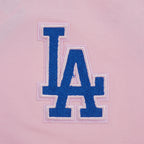MLB LOS ANGELES DODGERS CLASSIC CHENILLE WOMEN'S BODYCON DRESS (PINK)